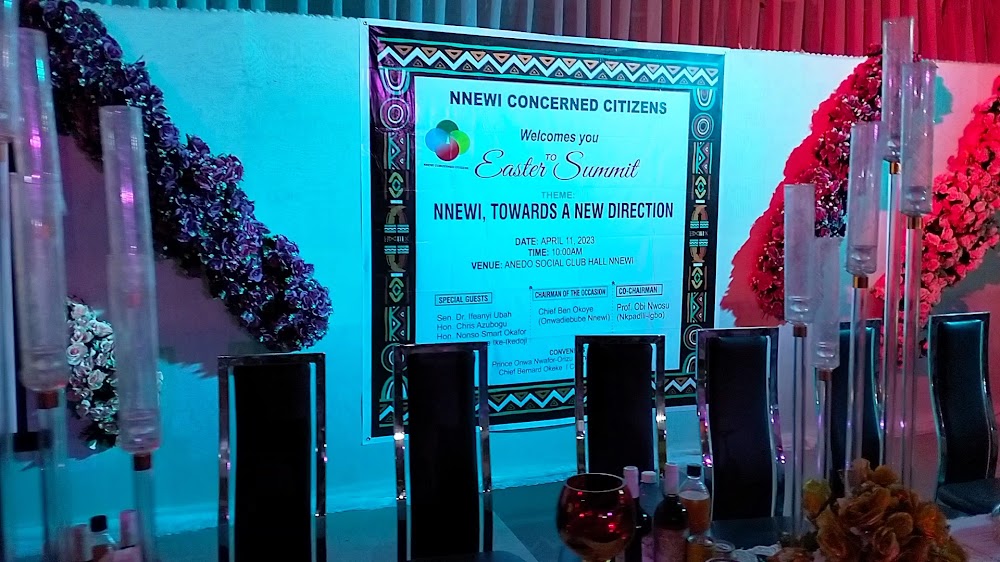 Anaedo Social Club International (Anaedo Hall) interior - Nnewi event hall